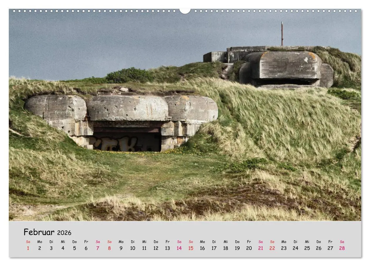 Bild: 9783516084832 | Bunker Zeitzeugen der Geschichte (hochwertiger Premium Wandkalender...