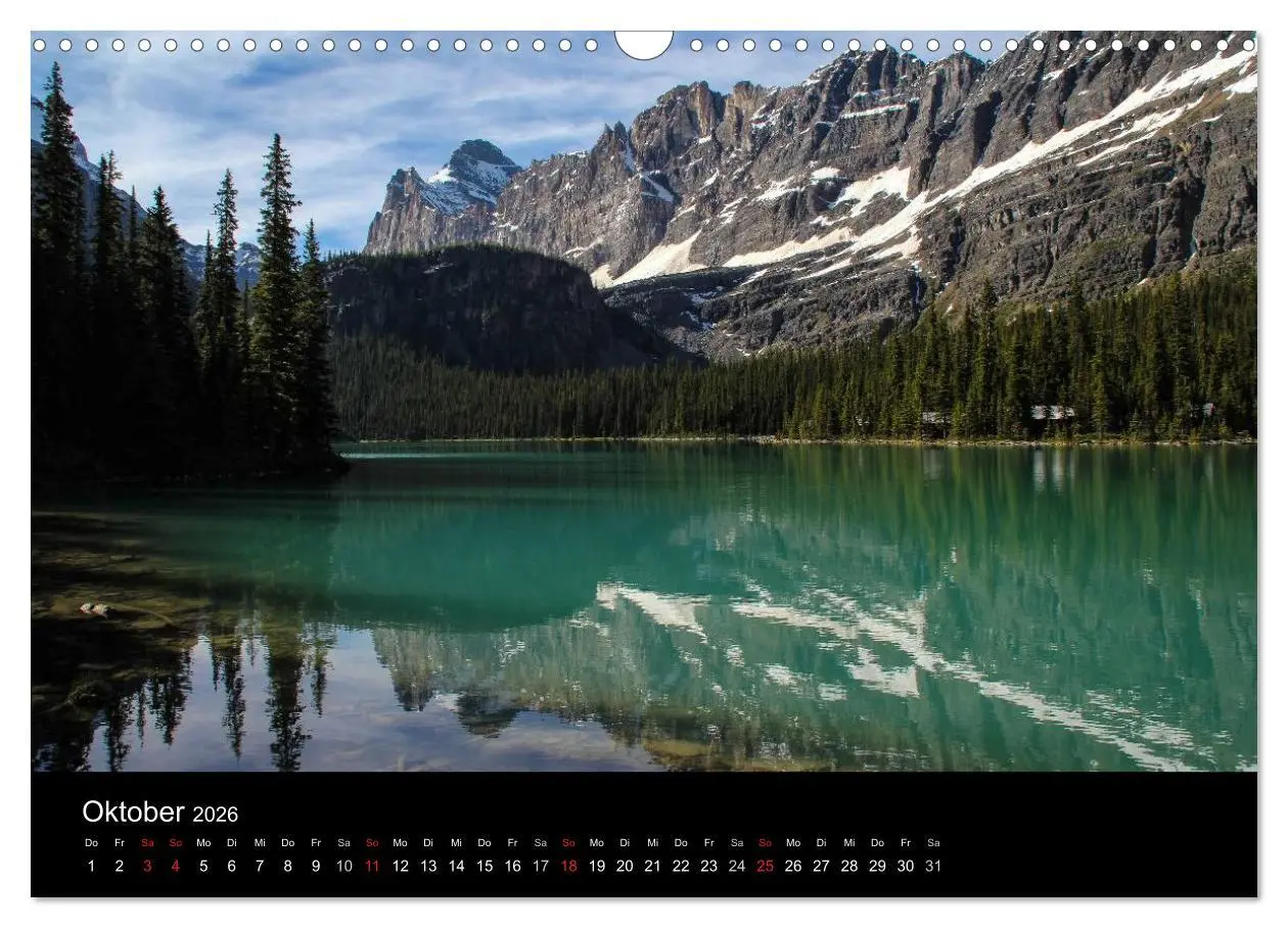 Bild: 9783516154832 | Kanada 2026 (Wandkalender 2026 DIN A3 quer), CALVENDO Monatskalender