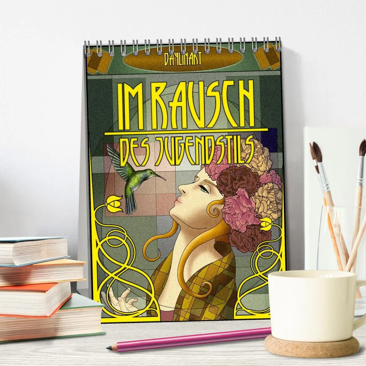Bild: 9783516464832 | Im Rausch des Jugendstils (Tischkalender 2026 DIN A5 hoch),...