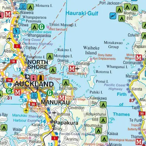 Bild: 9783707914832 | Neuseeland 1 : 700 000 mit Stadtplan Wellington | (Land-)Karte | 2013