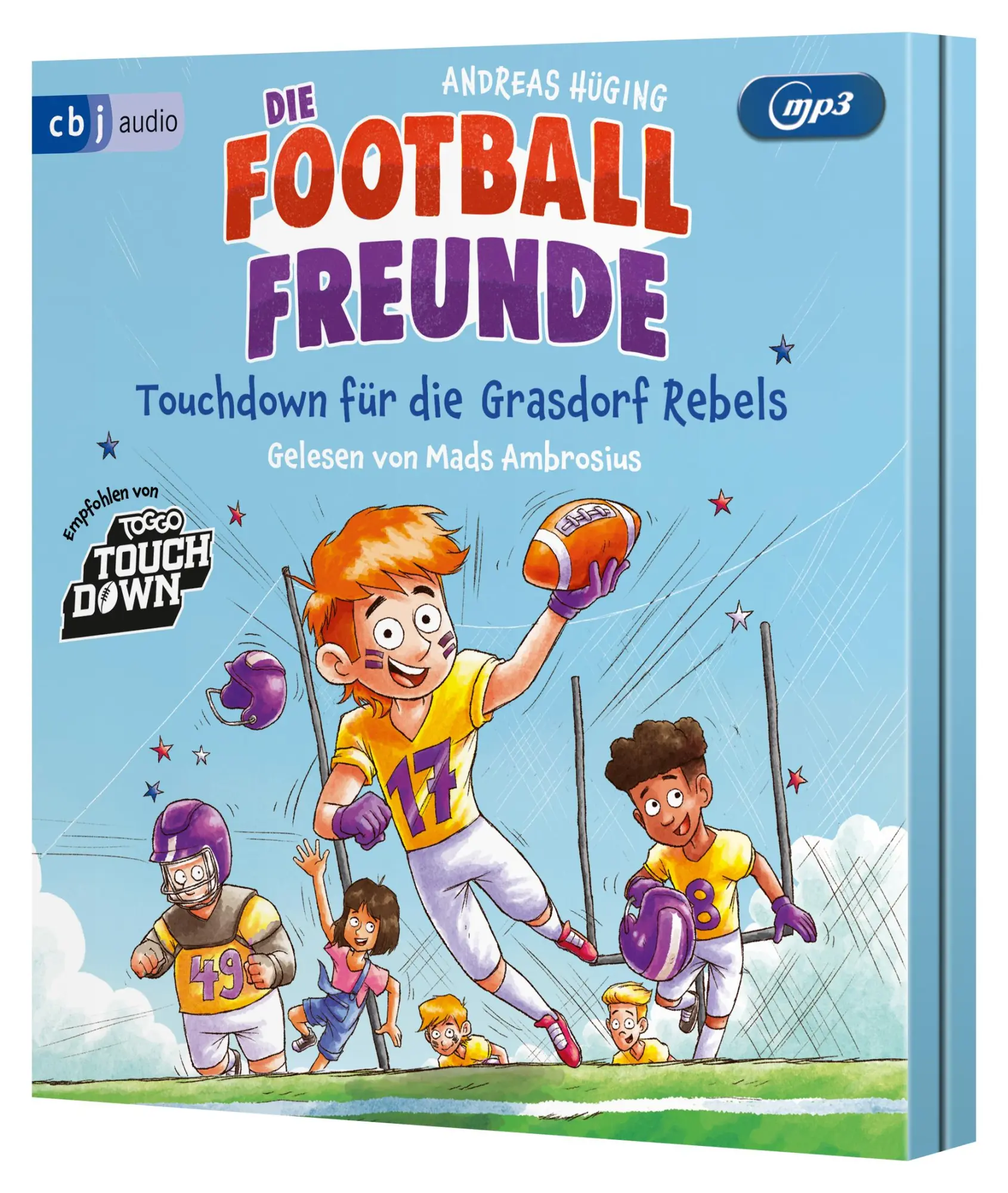 Cover: 9783837154832 | Die Football-Freunde - Touchdown für die Grasdorf Rebels | Hüging