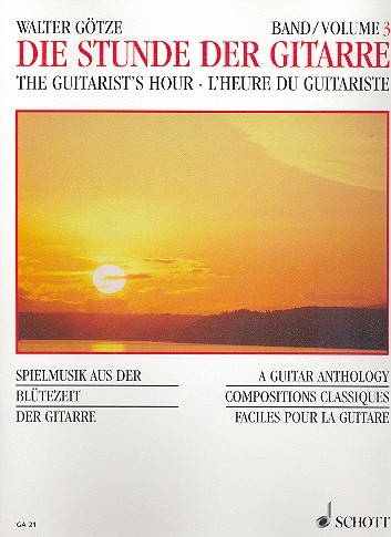 Cover: 9790001094832 | Stunde Der Gitarre 3 | Buch | 1981 | Schott Music | EAN 9790001094832