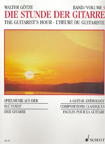 Cover: 9790001094832 | Stunde Der Gitarre 3 | Buch | 1981 | Schott Music | EAN 9790001094832