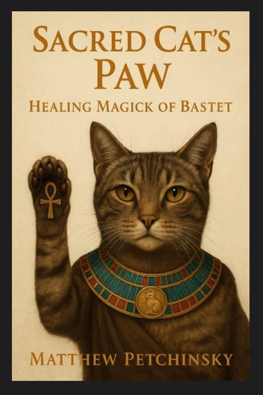 Cover: 9798349334832 | Sacred Cat's Paw | Healing Magick of Bastet | Matthew Petchinsky