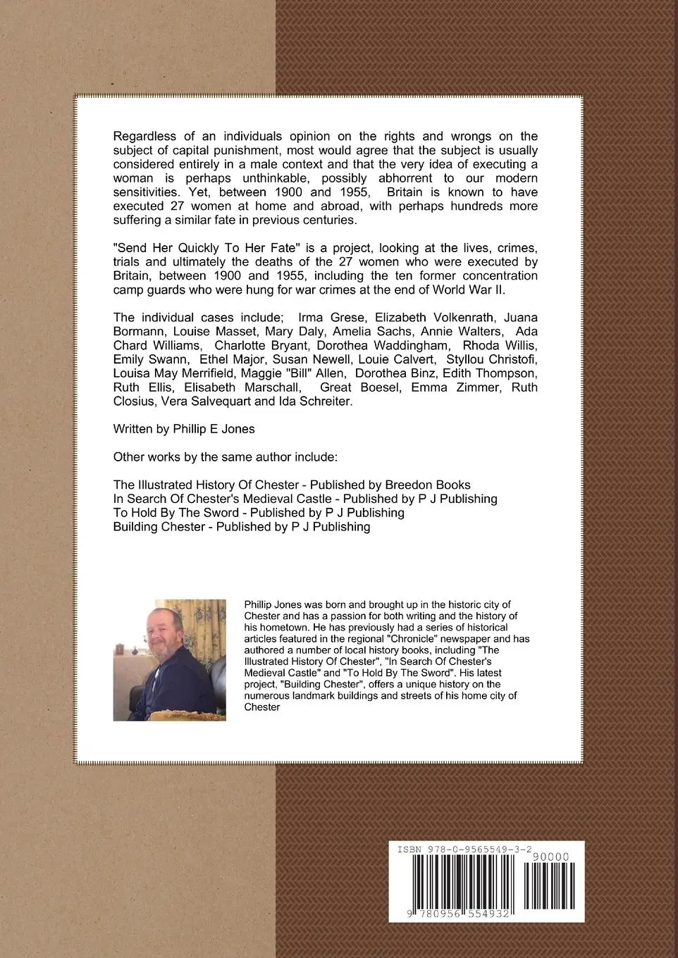 Rückseite: 9780956554932 | Quickly To Her Fate | Phillip Jones | Taschenbuch | Englisch | 2009