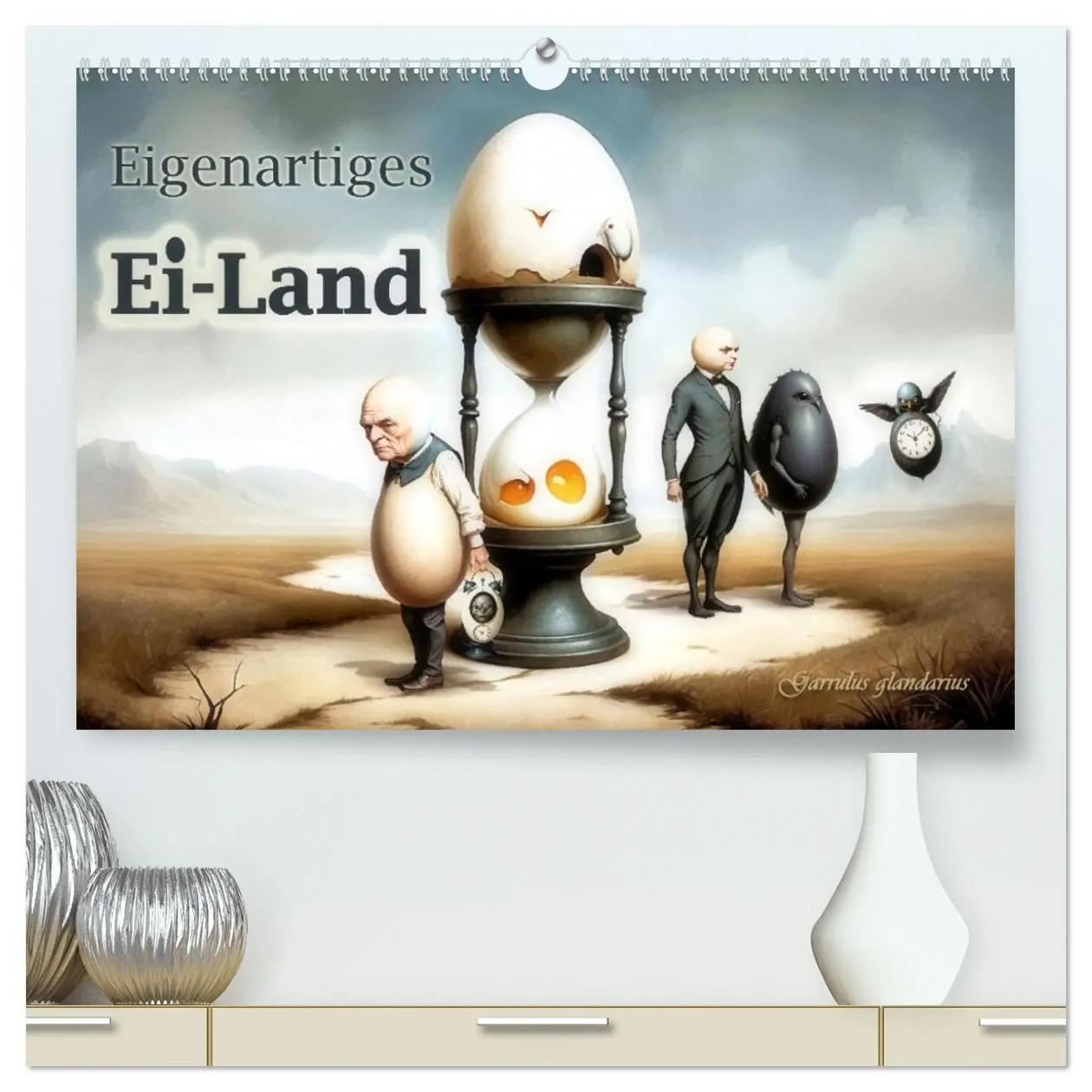 Cover: 9783457364932 | Eigenartiges Ei-Land (hochwertiger Premium Wandkalender 2026 DIN A2...