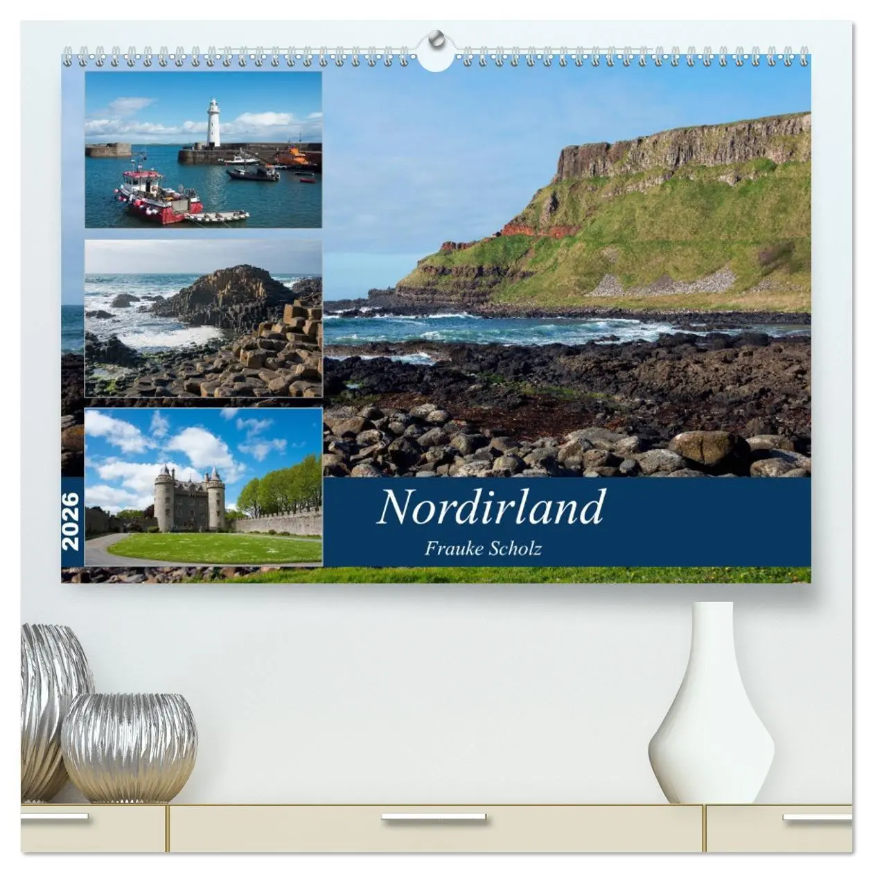 Cover: 9783457744932 | Nordirlands Highlights (hochwertiger Premium Wandkalender 2026 DIN...