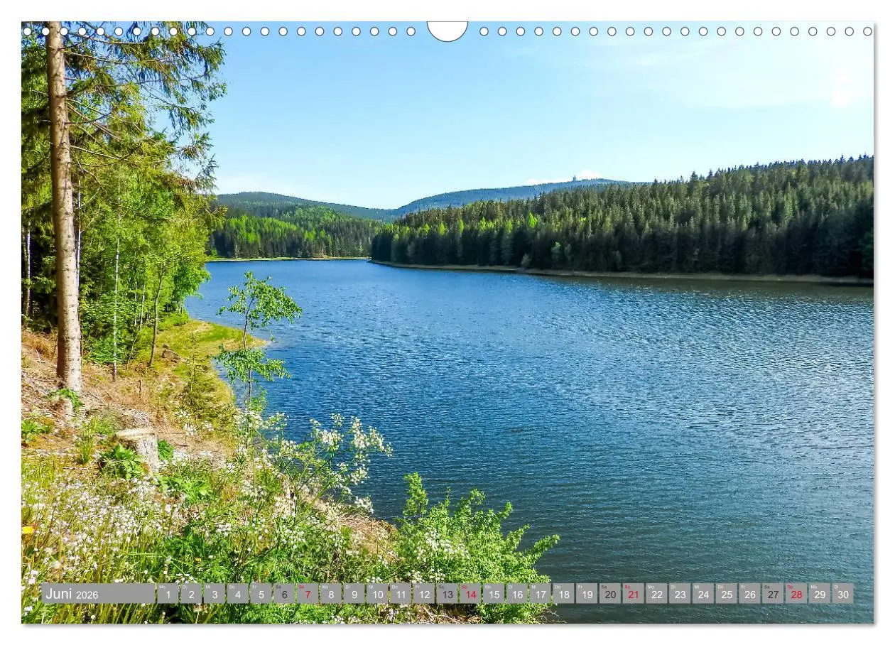 Bild: 9783457814932 | Wandern im Erzgebirge (Wandkalender 2026 DIN A3 quer), CALVENDO...