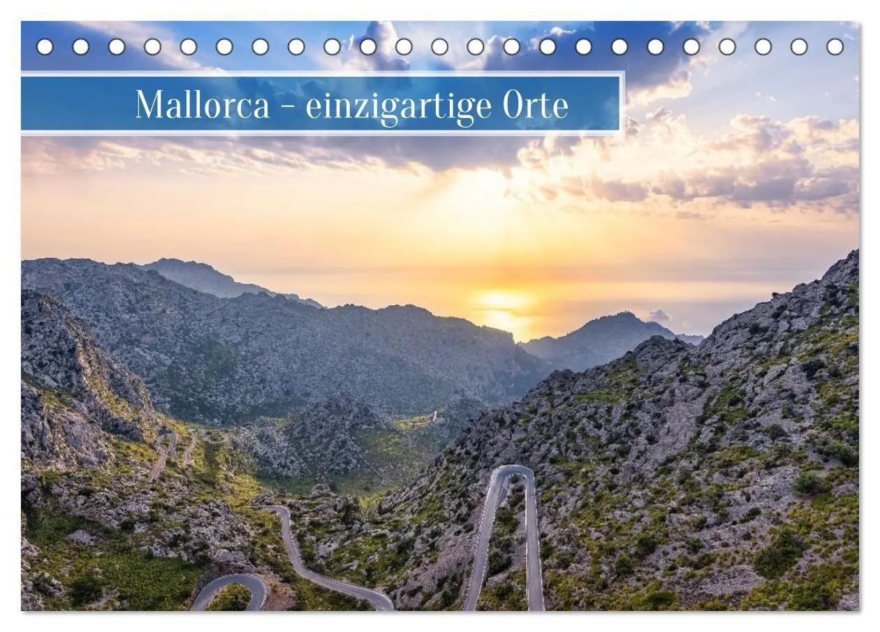 Cover: 9783516694932 | Mallorca - einzigartige Orte (Tischkalender 2026 DIN A5 quer),...