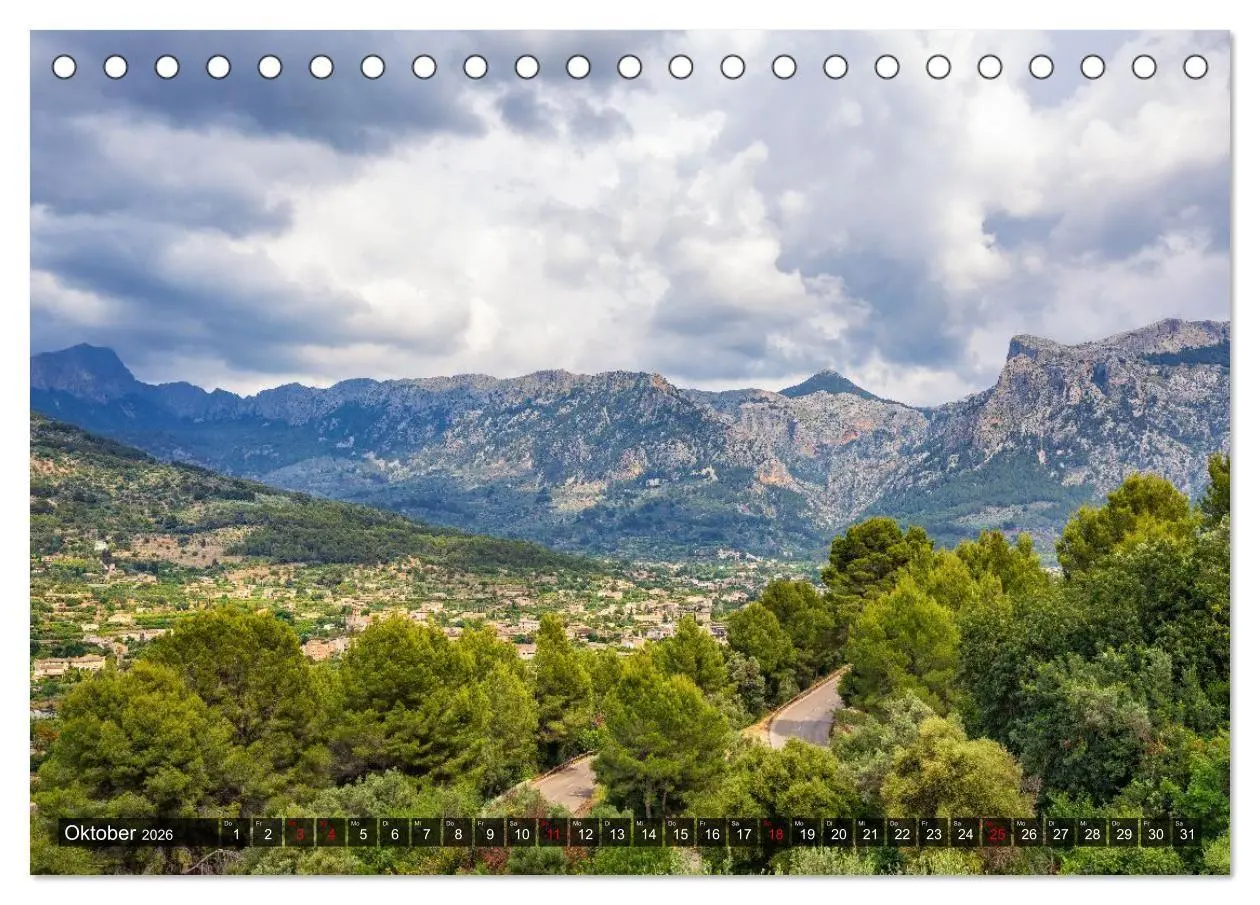 Bild: 9783516694932 | Mallorca - einzigartige Orte (Tischkalender 2026 DIN A5 quer),...