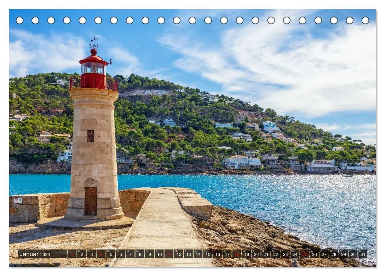 Bild: 9783516694932 | Mallorca - einzigartige Orte (Tischkalender 2026 DIN A5 quer),...