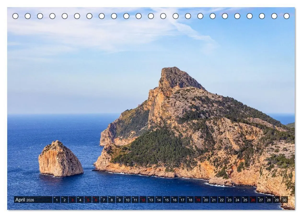 Bild: 9783516694932 | Mallorca - einzigartige Orte (Tischkalender 2026 DIN A5 quer),...