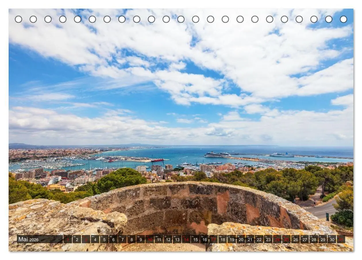 Bild: 9783516694932 | Mallorca - einzigartige Orte (Tischkalender 2026 DIN A5 quer),...