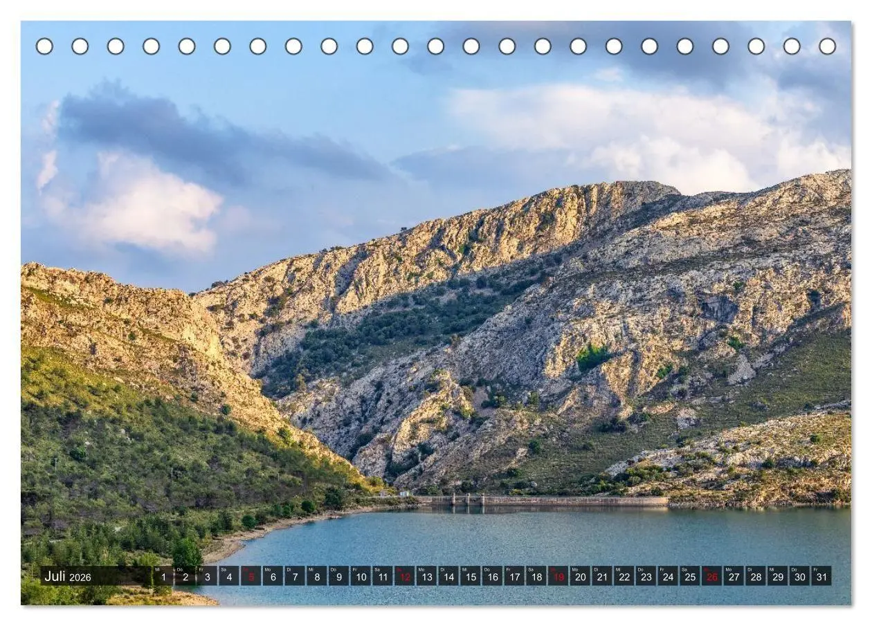 Bild: 9783516694932 | Mallorca - einzigartige Orte (Tischkalender 2026 DIN A5 quer),...