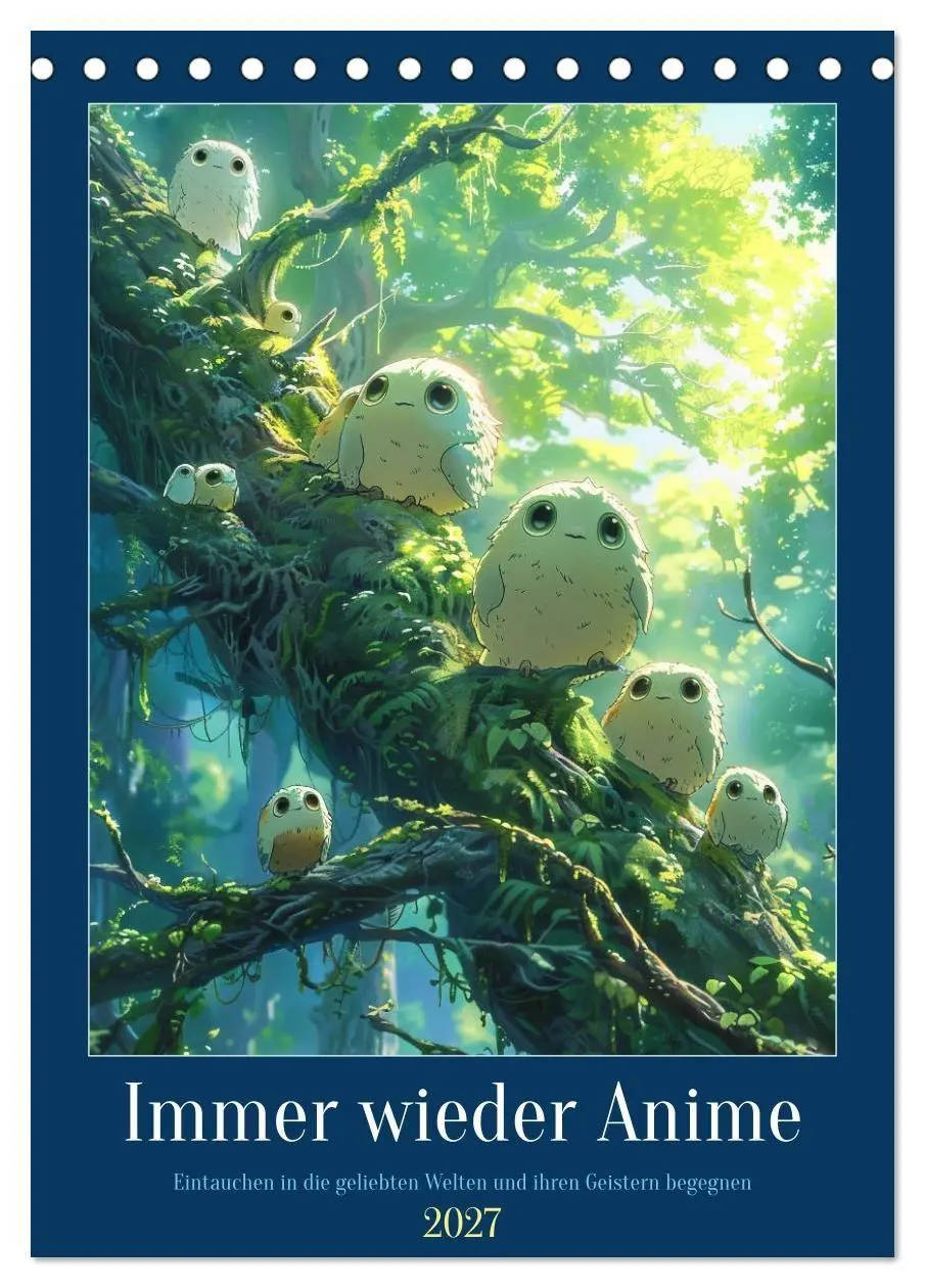 Cover: 9783569164932 | Immer wieder Anime (Tischkalender 2027 DIN A5 hoch), CALVENDO...
