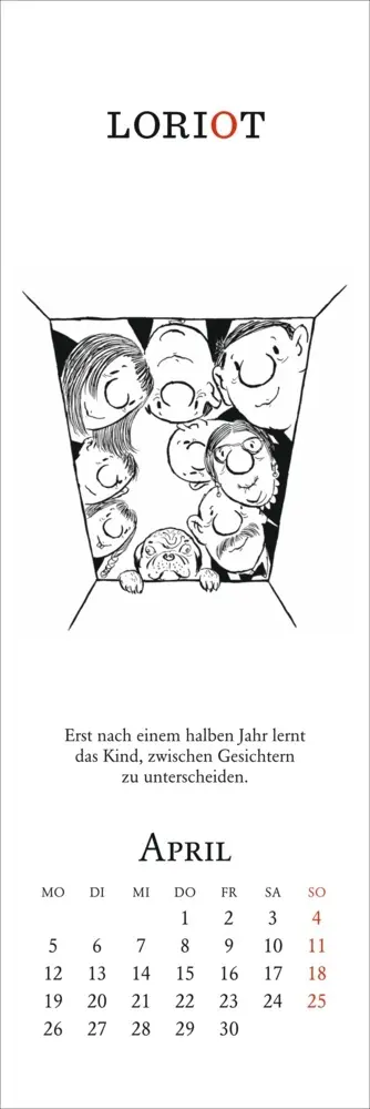 Bild: 9783756414932 | Loriot Lesezeichen &amp; Kalender 2027 | Loriot | Kalender | Geblockt