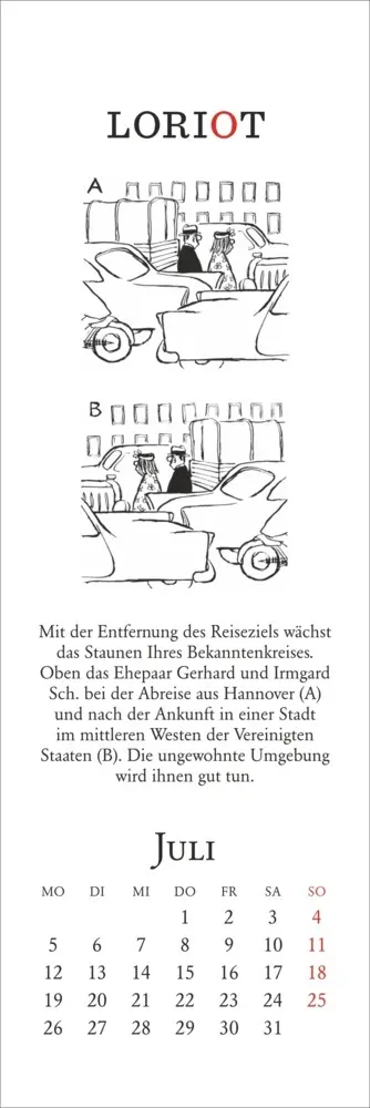 Bild: 9783756414932 | Loriot Lesezeichen &amp; Kalender 2027 | Loriot | Kalender | Geblockt