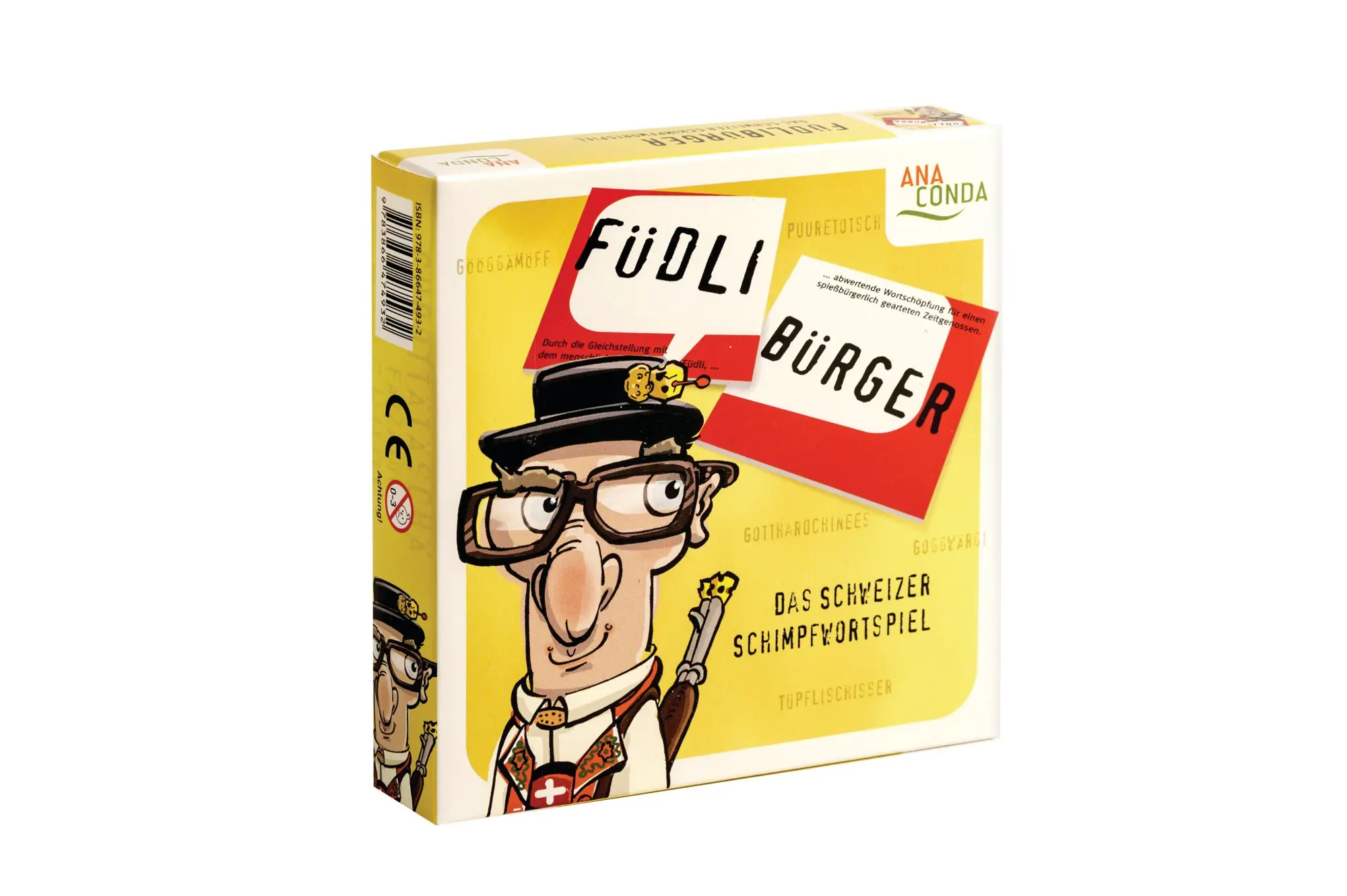 Cover: 9783866474932 | Füdlibürger - Das Schweizer Schimpfwortspiel | Roland Pecher (u. a.) Cover: 9783866474932 | Füdlibürger - Das Schweizer Schimpfwortspiel | Roland Pecher (u. a.)