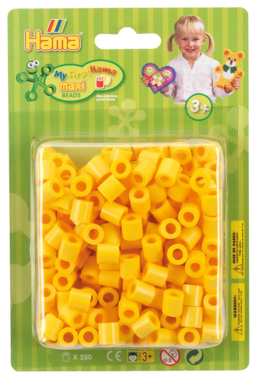 Cover: 28178085032 | Hama 8503 - Perlen, Bügelperlen Maxi, 250 Stück, gelb | Deutsch | 2019