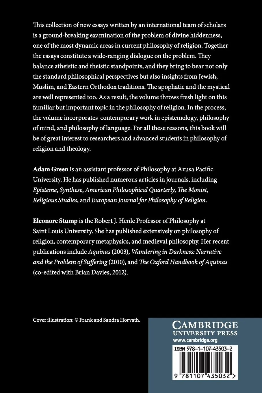 Rückseite: 9781107435032 | Hidden Divinity and Religious Belief | Adam Green (u. a.) | Buch