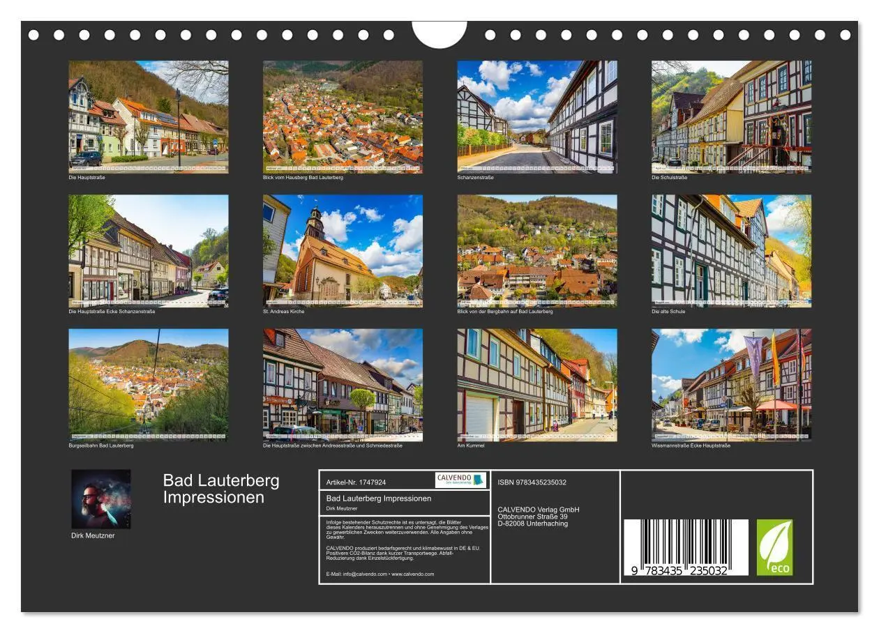 Bild: 9783435235032 | Bad Lauterberg Impressionen (Wandkalender 2025 DIN A4 quer),...