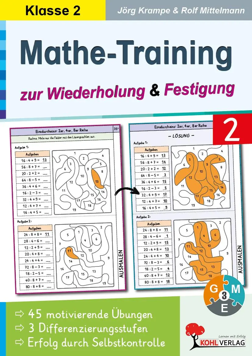 Cover: 9783692575032 | Mathe-Training zur Wiederholung und Festigung / Klasse 2 | Taschenbuch