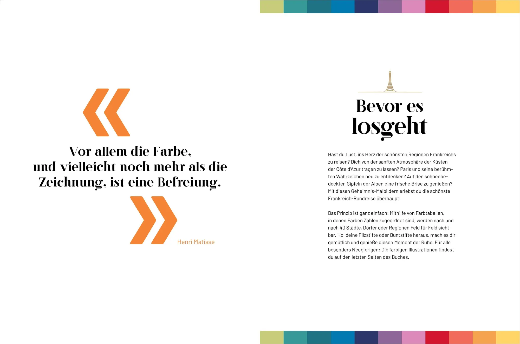 Bild: 9783862305032 | Malen nach Zahlen: Frankreich | Taschenbuch | 96 S. | Deutsch | 2026