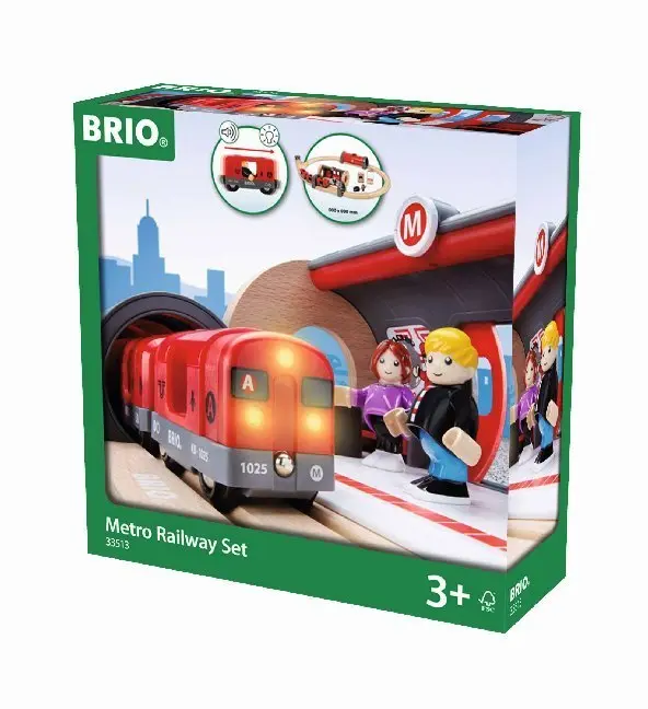 Cover: 7312350335132 | 33513 BRIO Metro Bahn Set | Spiel | 63351300 | Deutsch | 2020 | Brio