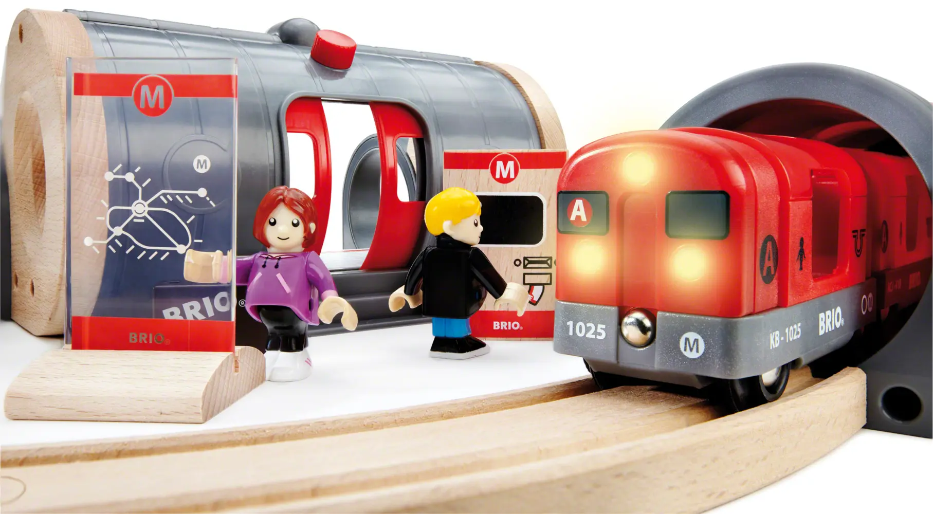 Bild: 7312350335132 | 33513 BRIO Metro Bahn Set | Spiel | 63351300 | Deutsch | 2020 | Brio