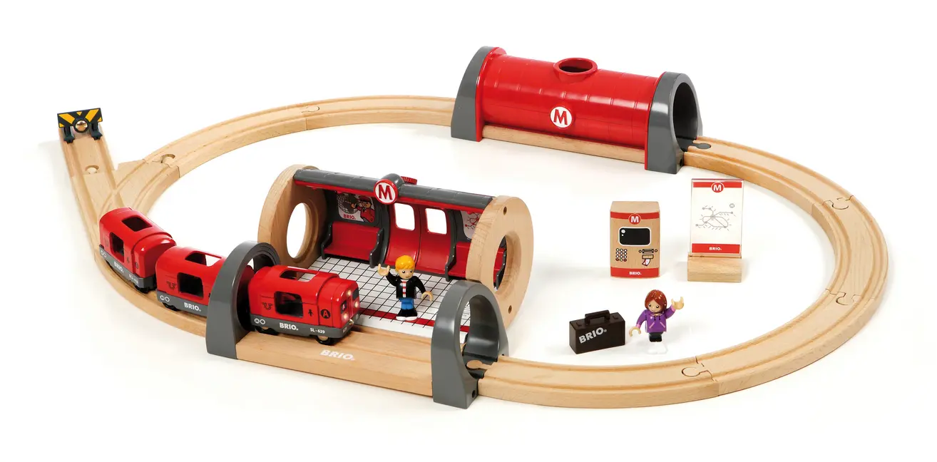 Bild: 7312350335132 | 33513 BRIO Metro Bahn Set | Spiel | 63351300 | Deutsch | 2020 | Brio