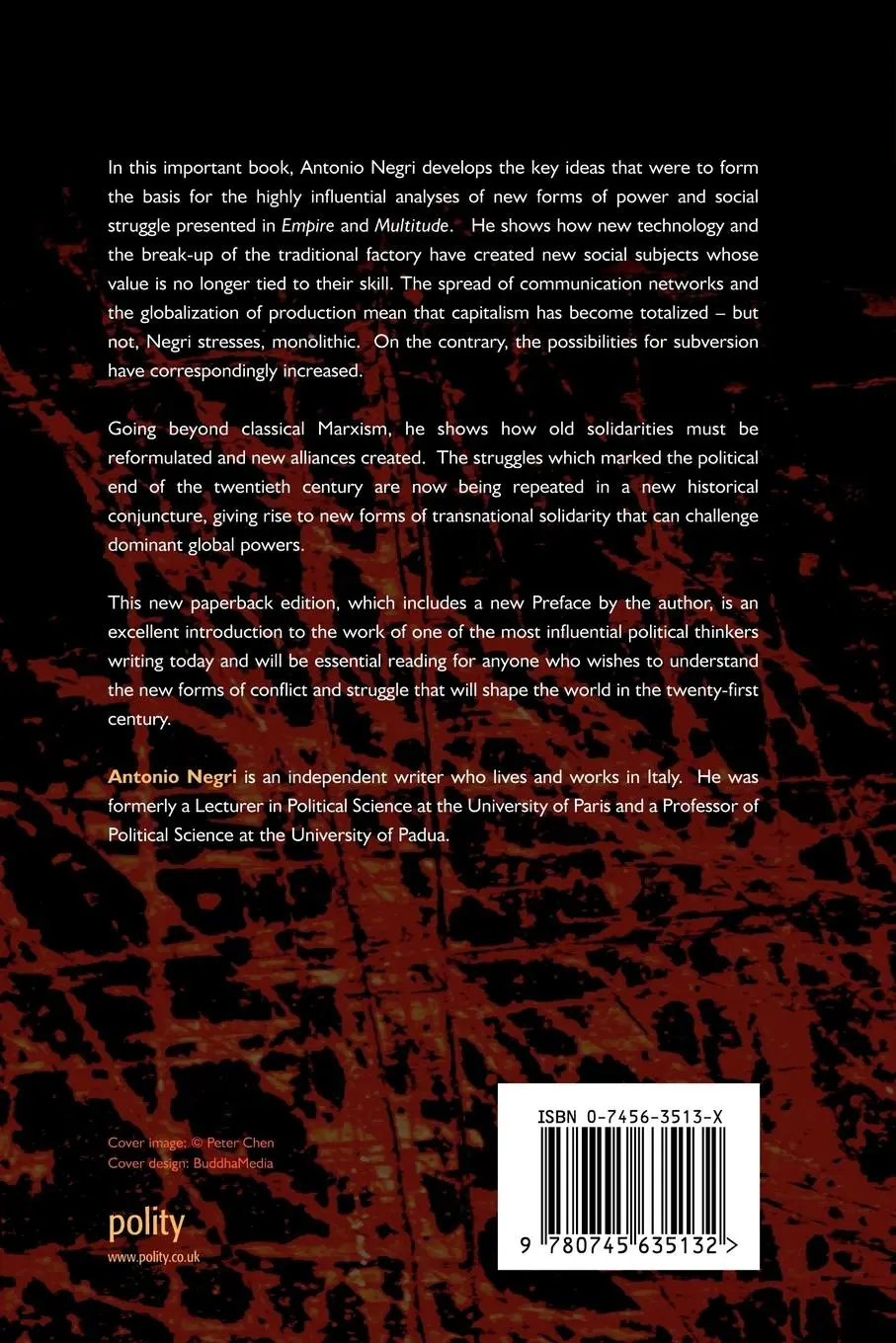 Rückseite: 9780745635132 | The Politics of Subversion | A Manifesto for the Twenty-First Century