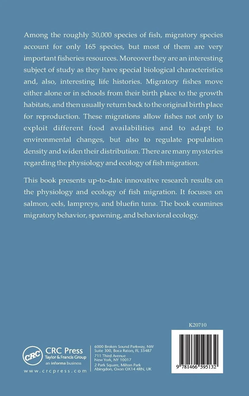 Rückseite: 9781466595132 | Physiology and Ecology of Fish Migration | Hiroshi Ueda (u. a.) | Buch