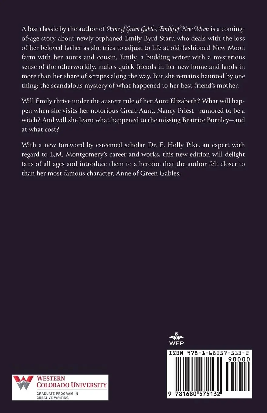 Rückseite: 9781680575132 | Emily of New Moon | L. M. Montgomery | Taschenbuch | Englisch | 2023