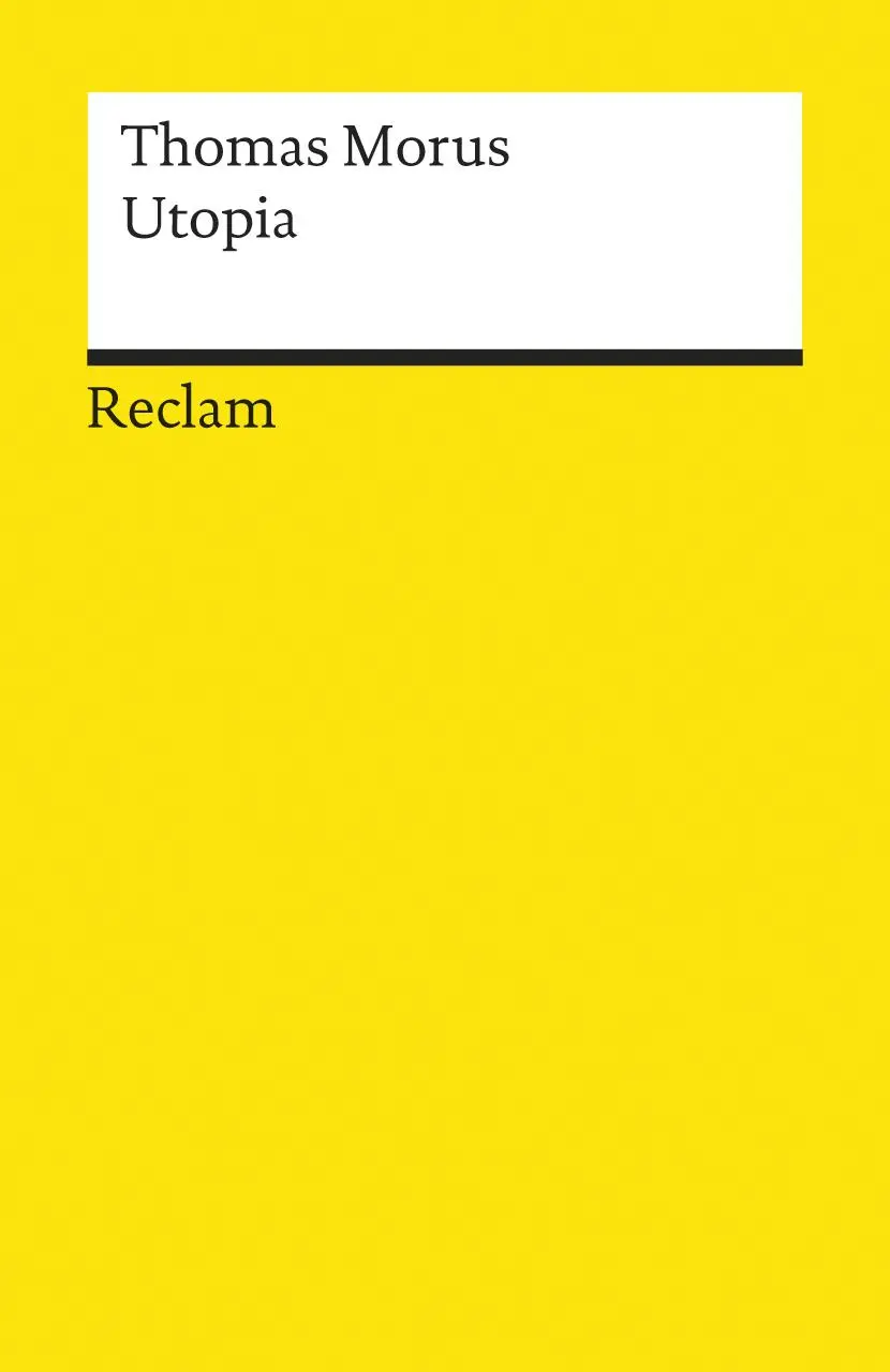 Cover: 9783150005132 | Utopia | Thomas Morus | Taschenbuch | Reclam Universal-Bibliothek