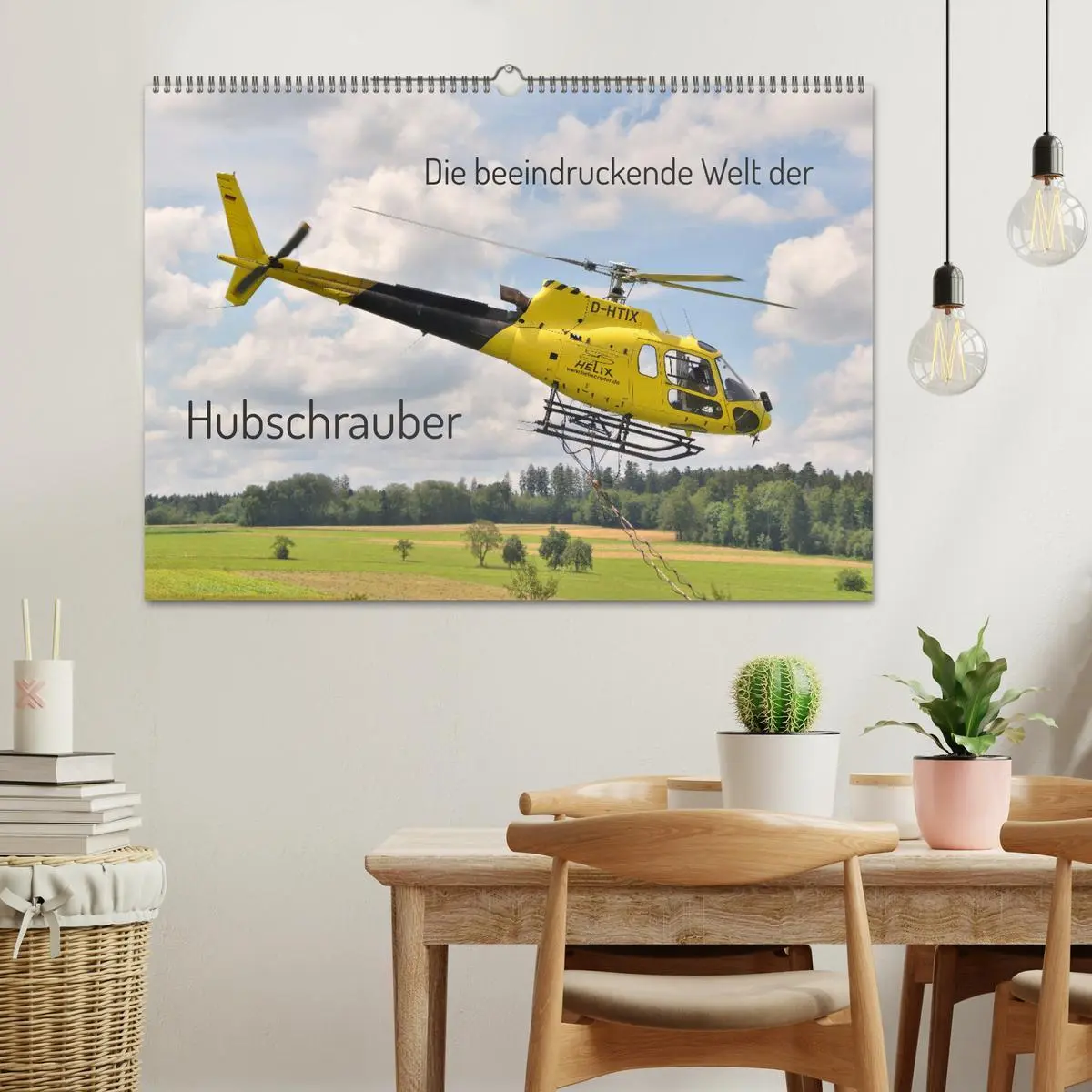 Bild: 9783457315132 | Die beeindruckende Welt der Hubschrauber (Wandkalender 2026 DIN A2...