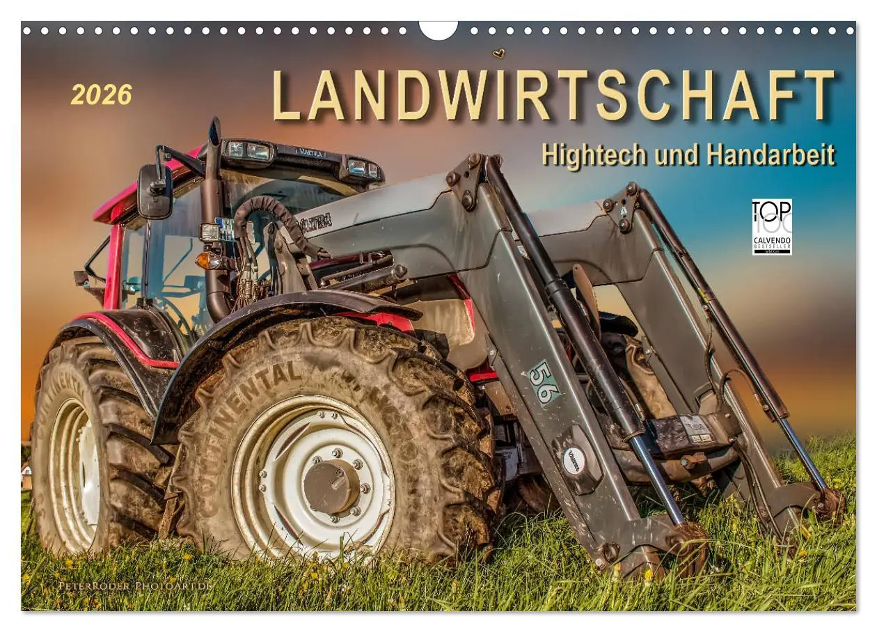Cover: 9783457865132 | Landwirtschaft - Hightech und Handarbeit (Wandkalender 2026 DIN A3...