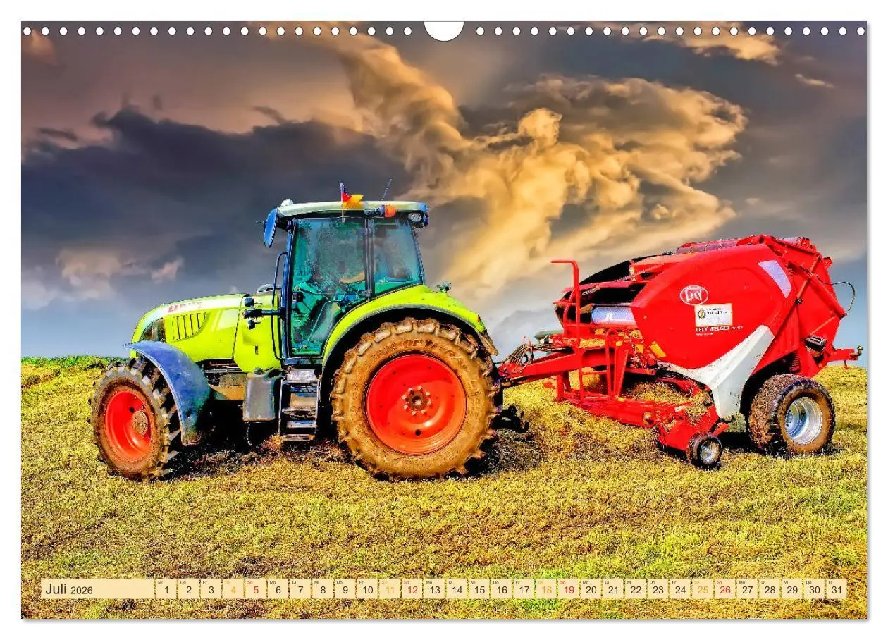 Bild: 9783457865132 | Landwirtschaft - Hightech und Handarbeit (Wandkalender 2026 DIN A3...