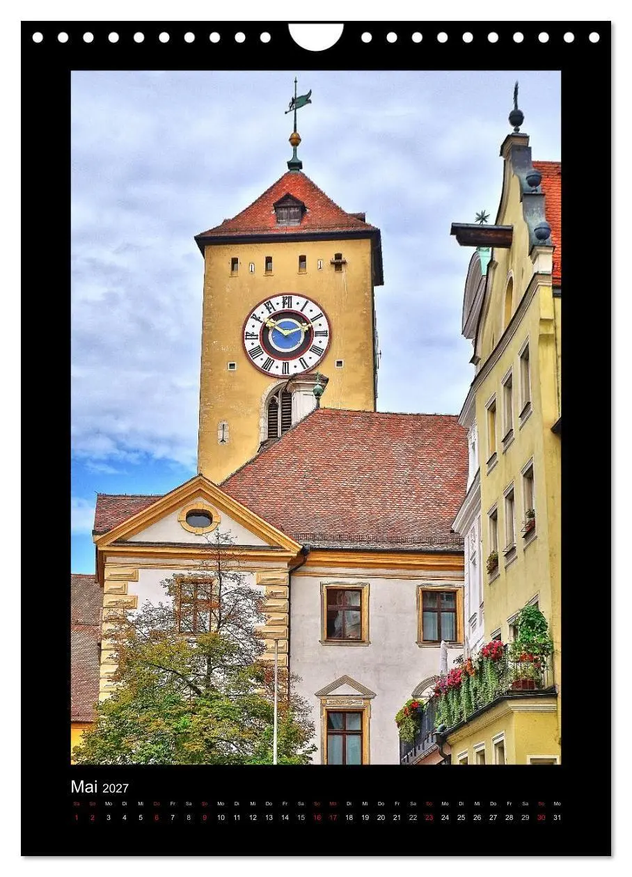 Bild: 9783569975132 | Gassen und Türme in Regensburg (Wandkalender 2027 DIN A4 hoch),...