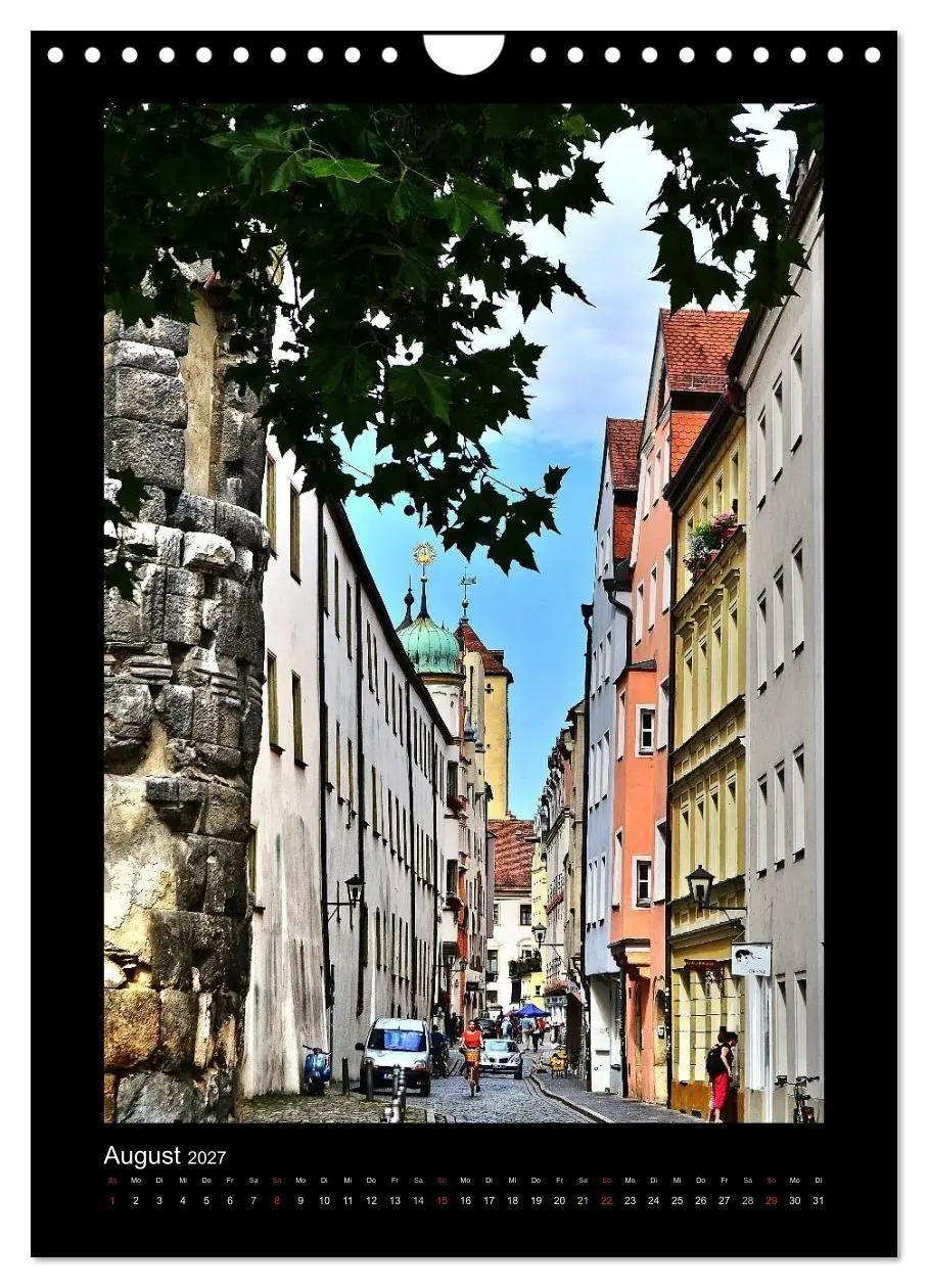 Bild: 9783569975132 | Gassen und Türme in Regensburg (Wandkalender 2027 DIN A4 hoch),...