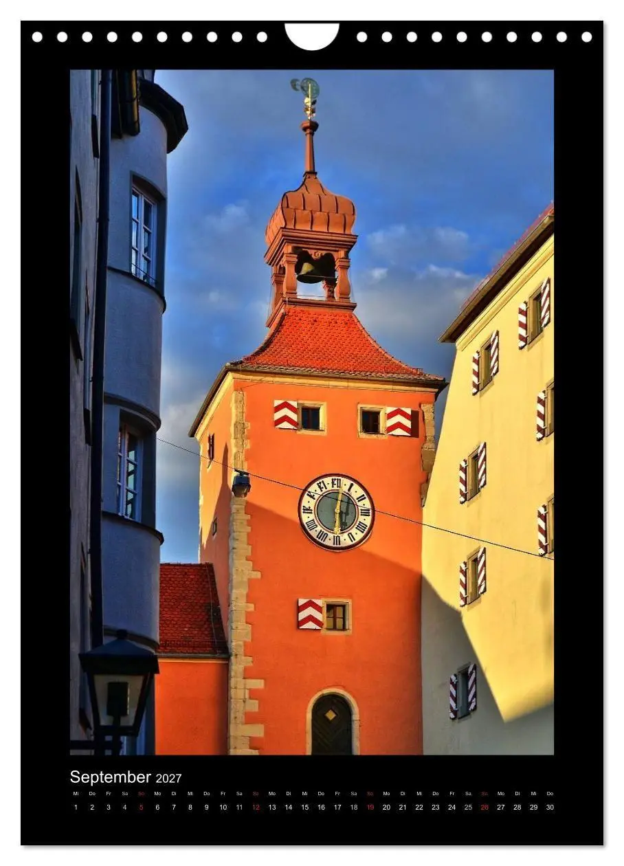 Bild: 9783569975132 | Gassen und Türme in Regensburg (Wandkalender 2027 DIN A4 hoch),...