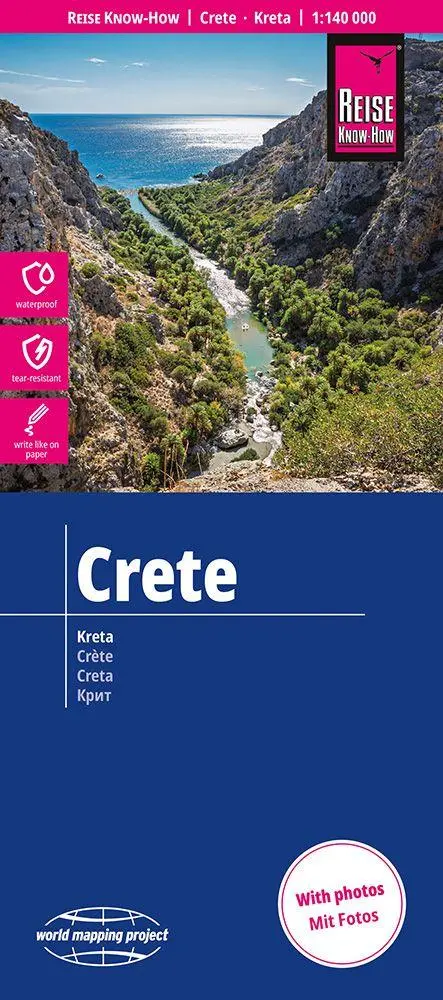 Cover: 9783831775132 | Reise Know-How Landkarte Kreta Crete (1:140.000) | (Land-)Karte | 2 S.