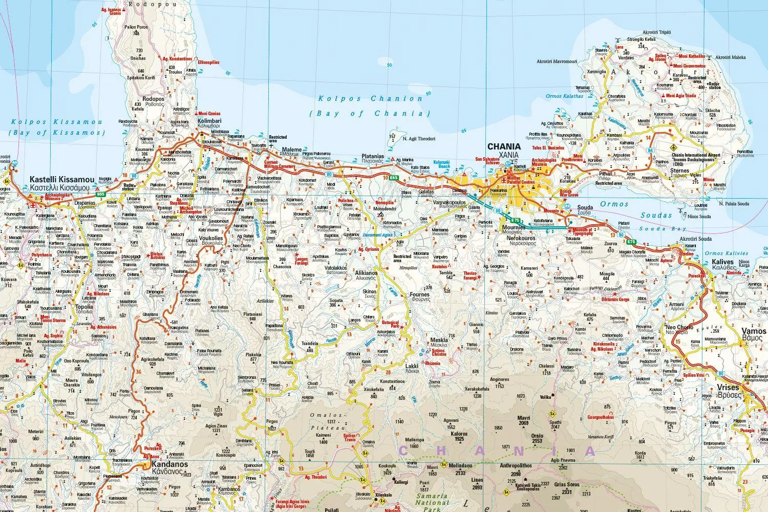 Bild: 9783831775132 | Reise Know-How Landkarte Kreta Crete (1:140.000) | (Land-)Karte | 2 S.