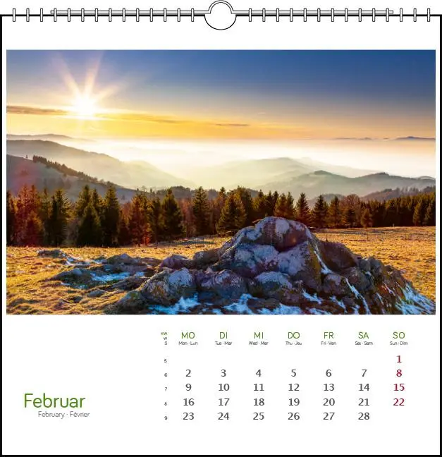 Bild: 9783861925132 | Schwarzwald 2026 | Postkarten-Tischkalender | Clemens Emmler | 13 S.