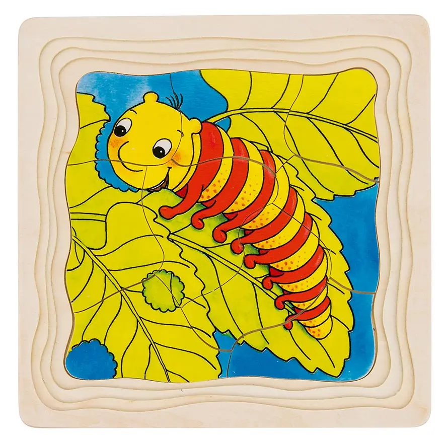 Cover: 4013594575232 | Schichtenpuzzle Die Raupe | Spiel | Folie | 57523 | Deutsch | 2025