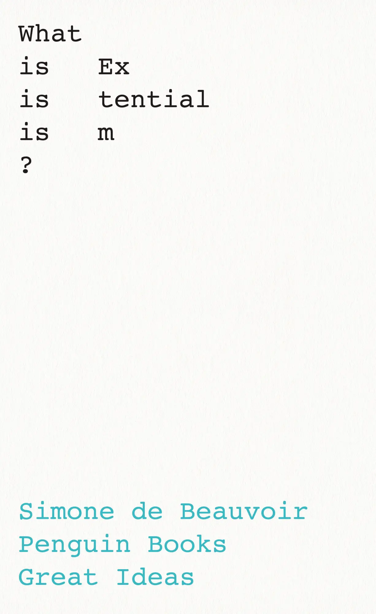 Cover: 9780241475232 | What Is Existentialism? | Simone de Beauvoir | Taschenbuch | 128 S.