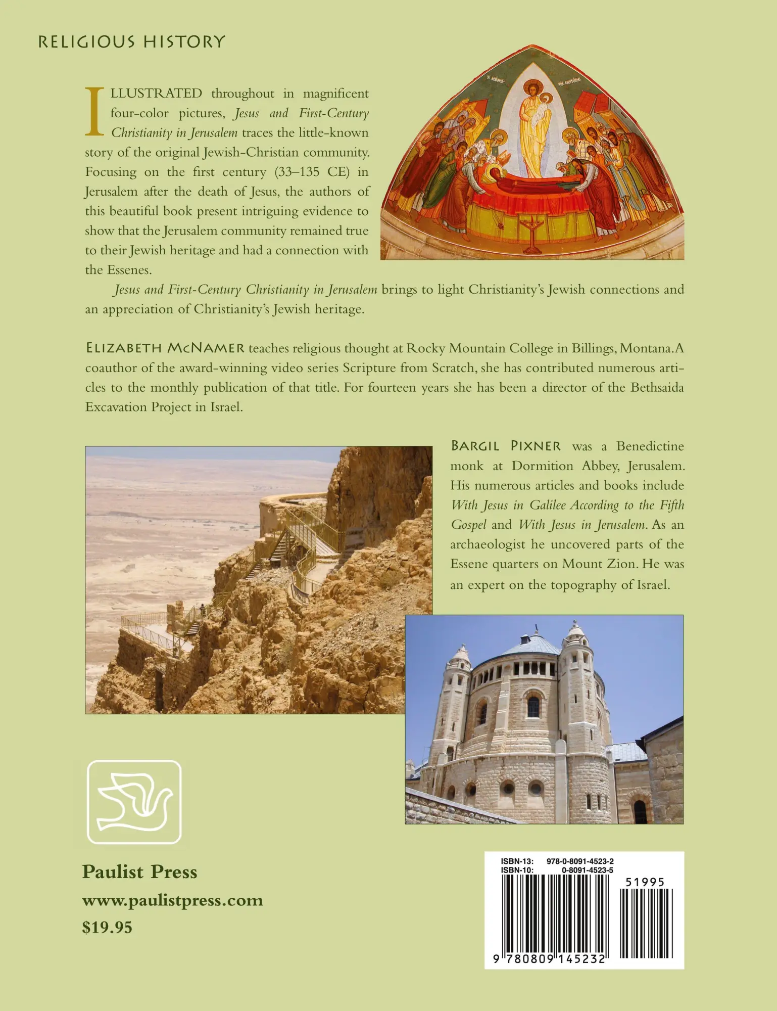 Rückseite: 9780809145232 | Jesus and First-Century Christianity in Jerusalem | Mcnamer (u. a.)