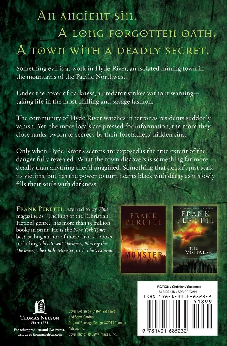 Rückseite: 9781401685232 | The Oath | Frank E Peretti | Taschenbuch | Kartoniert / Broschiert