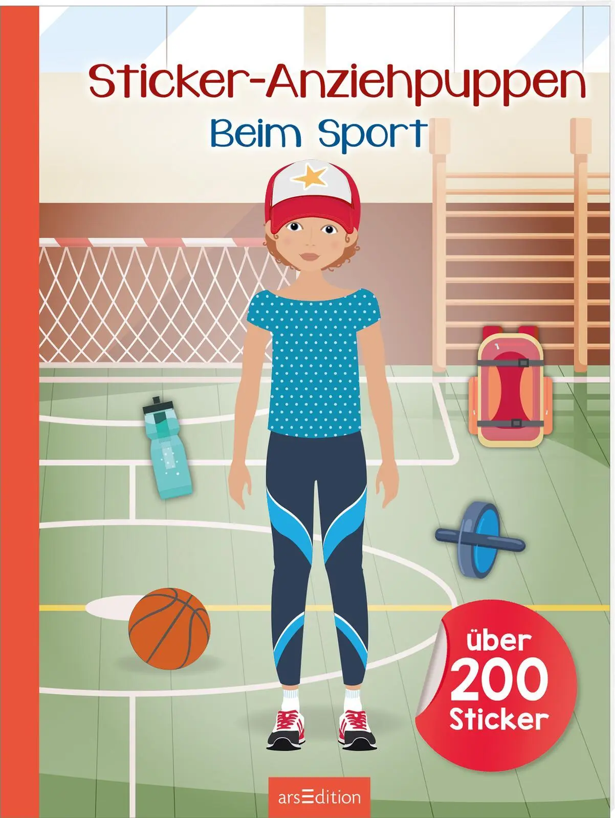 Cover: 9783845865232 | Sticker-Anziehpuppen - Beim Sport | Über 200 Sticker | Taschenbuch