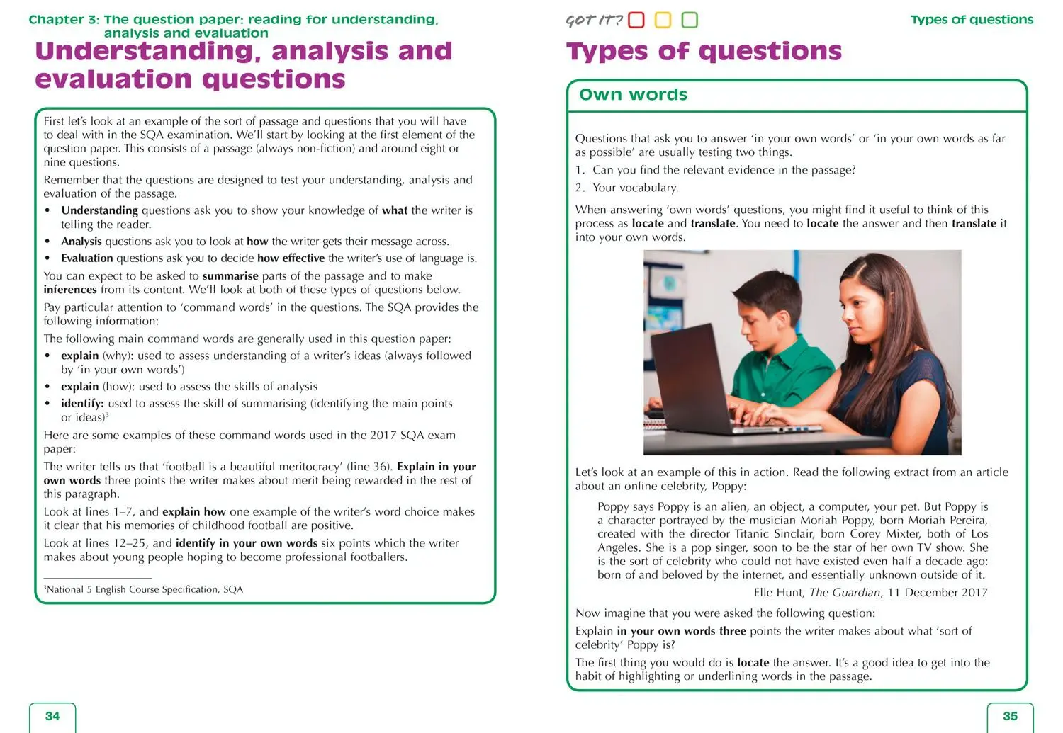 Bild: 9780008435332 | Leckie National 5 English for Sqa 2019 and Beyond - Revision +...
