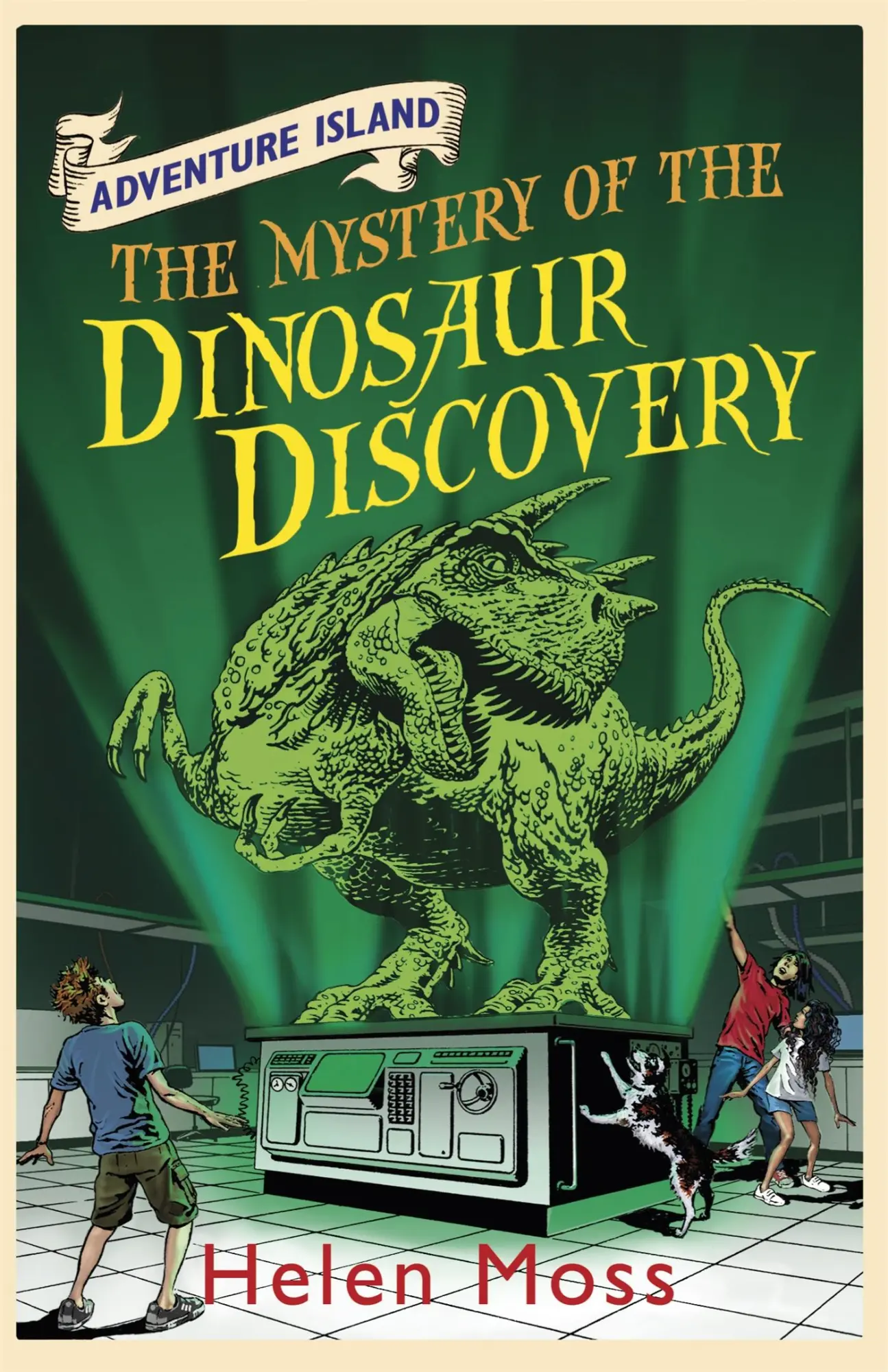 Cover: 9781444005332 | Adventure Island | The Mystery of the Dinosaur Discovery : Book 7